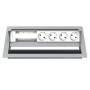 Kindermann 7492000084 cassetta di scarico Tipo F Argento, Bianco