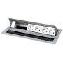 Kindermann 7492000084 cassetta di scarico Tipo F Argento, Bianco