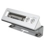 Kindermann 7430000062 cassetta di scarico Tipo F Alluminio, Bianco