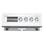 Kindermann 7430000064 cassetta di scarico Tipo F Alluminio, Bianco
