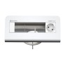 Kindermann 7430000251 cassetta di scarico Tipo F Alluminio, Bianco