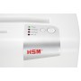 HSM X6pro distruggi documenti Taglio a particelle 58 dB 22 cm Argento, Bianco (1046111)