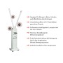 Alcasa UVC-0002 sterilizzatore a raggi ultravioletti Bianco AC 253,7 nm UV-C