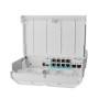 Mikrotik netPower Lite 7R Gigabit Ethernet (10/100/1000) Supporto Power over Ethernet (PoE) Bianco (CSS610-1GI-7R-2S+OUT)