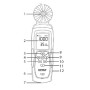 FLIR HANDHELD INDOOR AIR QUALITYCARBON DIOXIDE METER rilevatore di gas Monossido di carbonio (CO) (CO240)