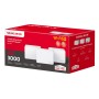 Mercusys Halo H80X (3-pack) Dual-band (2.4 GHz/5 GHz) Wi-Fi 6 (802.11ax) Bianco Interno (Halo H80X(3-pack))