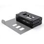 DeLOCK Bay rack mobile sottile per 2 x SSD da 2.5″ U.2 NVMe con telaio da 5.25″ (47011)