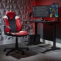 X Rocker 5120101 sedia per videogioco Poltrona per gaming Sedia tappezzata Nero, Rosso, Bianco