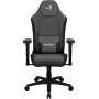 Aerocool CROWN AeroWeave Sedia per gaming universale Seduta imbottita Nero (CROWNASHBK)