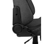 Aerocool CROWN AeroWeave Sedia per gaming universale Seduta imbottita Nero (CROWNASHBK)