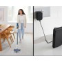 Shark BU1120DE scopa elettrica Aspirapolvere a bastone 2 in 1 Batteria Secco Senza sacchetto 0,42 L Nero, Blu, Bianco