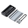 Satechi USB4 NVMe SSD Pro Box esterno SSD Grigio, Trasparente (ST-EU4NPM)