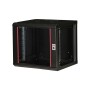 ROLINE 26.21.0172 rack 9U Da parete Nero