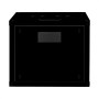 ROLINE 26.21.0173 rack 9U Da parete Nero