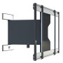 SMS Smart Media Solutions Slim Swing 116,8 cm (46") Nero, Argento (FS041025)