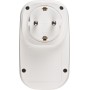 Brennenstuhl 1508210010 adattatore per presa di corrente Tipo F Bianco
