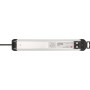 Brennenstuhl 1391030611 prolunghe e multiple 3 m 6 presa(e) AC Interno Nero, Argento