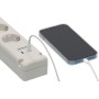 Brennenstuhl 1150660425 prolunghe e multiple 3 m 5 presa(e) AC Interno Bianco