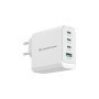 Conceptronic ALTHEA22W100 Caricabatterie per dispositivi mobili Universale Bianco AC Ricarica rapida Interno (120551403101)