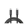 Alcasa Kabel / Adapter cavo USB USB4 Gen 2x2 1 m USB C Grigio (2402-T010A)