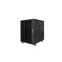 Lanberg FF01-6815-12B rack 15U Rack indipendenti Nero