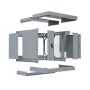 EFB Elektronik WGX-0906GR.G1 rack 9U Da parete Grigio