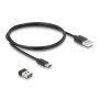 DeLOCK Scanner di codici a barre anulare 1D e 2D con 2,4 GHz o Bluetooth - Funzione di ricarica (90607)
