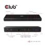 CLUB3D CSV-1562 replicatore di porte e docking station per laptop USB 3.2 Gen 1 (3.1 Gen 1) Type-C Nero