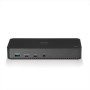 Lindy 43366 replicatore di porte e docking station per laptop USB 3.2 Gen 2 (3.1 Gen 2) Type-C Nero