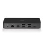 Lindy 43366 replicatore di porte e docking station per laptop USB 3.2 Gen 2 (3.1 Gen 2) Type-C Nero