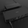 Lindy 43366 replicatore di porte e docking station per laptop USB 3.2 Gen 2 (3.1 Gen 2) Type-C Nero