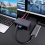 Lindy 43372 replicatore di porte e docking station per laptop USB4 Antracite
