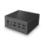 Lindy 43378 replicatore di porte e docking station per laptop Cablato USB 3.2 Gen 2 (3.1 Gen 2) Type-C Grigio