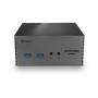Lindy 43378 replicatore di porte e docking station per laptop Cablato USB 3.2 Gen 2 (3.1 Gen 2) Type-C Grigio