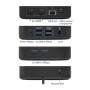 ACT AC7150 replicatore di porte e docking station per laptop Cablato USB 3.2 Gen 2 (3.1 Gen 2) Type-C Nero