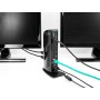 DeLOCK Docking Station USB Dual DisplayPort 4K / USB 3.2 / LAN / Audio (Displaylink) (87728)