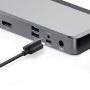 ALOGIC DUPRDX2-100 replicatore di porte e docking station per laptop Cablato USB 3.2 Gen 1 (3.1 Gen 1) Type-C Nero, Grigio