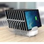 Compulocks 10PUSBDKS-UK organizzatore per stazioni di carica Libera installazione Grigio, Bianco