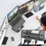 j5create JTS427-N Supporto per docking station Dual 4K multiangolo