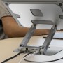 j5create JTS427-N Supporto per docking station Dual 4K multiangolo