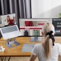 j5create JTS427-N Supporto per docking station Dual 4K multiangolo