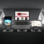 j5create JTS427-N Supporto per docking station Dual 4K multiangolo