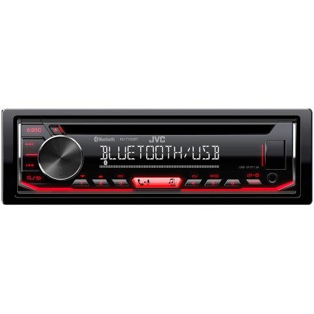 JVC KD-T702BT Nero 200 W Bluetooth (JVC KDT-702BT)