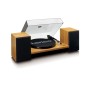 Lenco LS-300 Giradischi con trasmissione a cinghia Nero, Legno (LS-300WOOD)