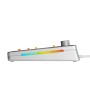 Glorious Gaming GMMK 3 PRO 75% Barebones tastiera Casa USB No Argento (GLO-KB-GMMK3-PRO-75-BB-W-SIL-U)