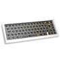 Ducky Outlaw 65 tastiera Universale USB Inglese US Argento (PKOU2367AST-ANSI02)