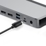 ALOGIC DX3 Cablato USB 3.2 Gen 1 (3.1 Gen 1) Type-C Nero, Grigio (DUPRDX3-WW)