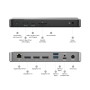 ALOGIC DX3 Cablato USB 3.2 Gen 1 (3.1 Gen 1) Type-C Nero, Grigio (DUPRDX3-WW)