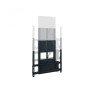 Hagor WH Moto Slim 190,5 cm (75") Parete Nero (8423)