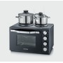Severin TO 2074 fornetto con tostapane 30 L 2500 W Nero Grill